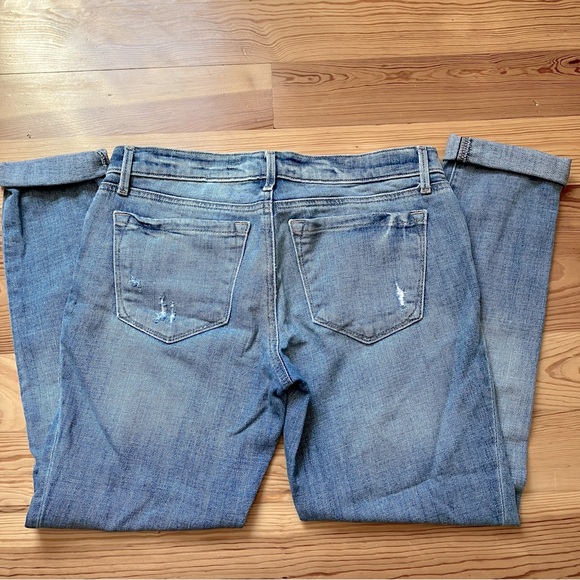 Loft, 2P, girlfriend relaxed skinny jeans. EUC. - Picture 3 of 7